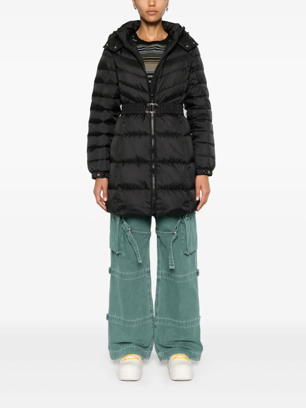 Belted Padded Coat