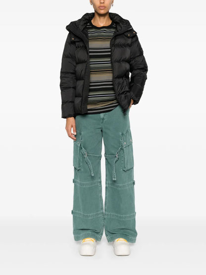 Logo-Patch Padded Jacket