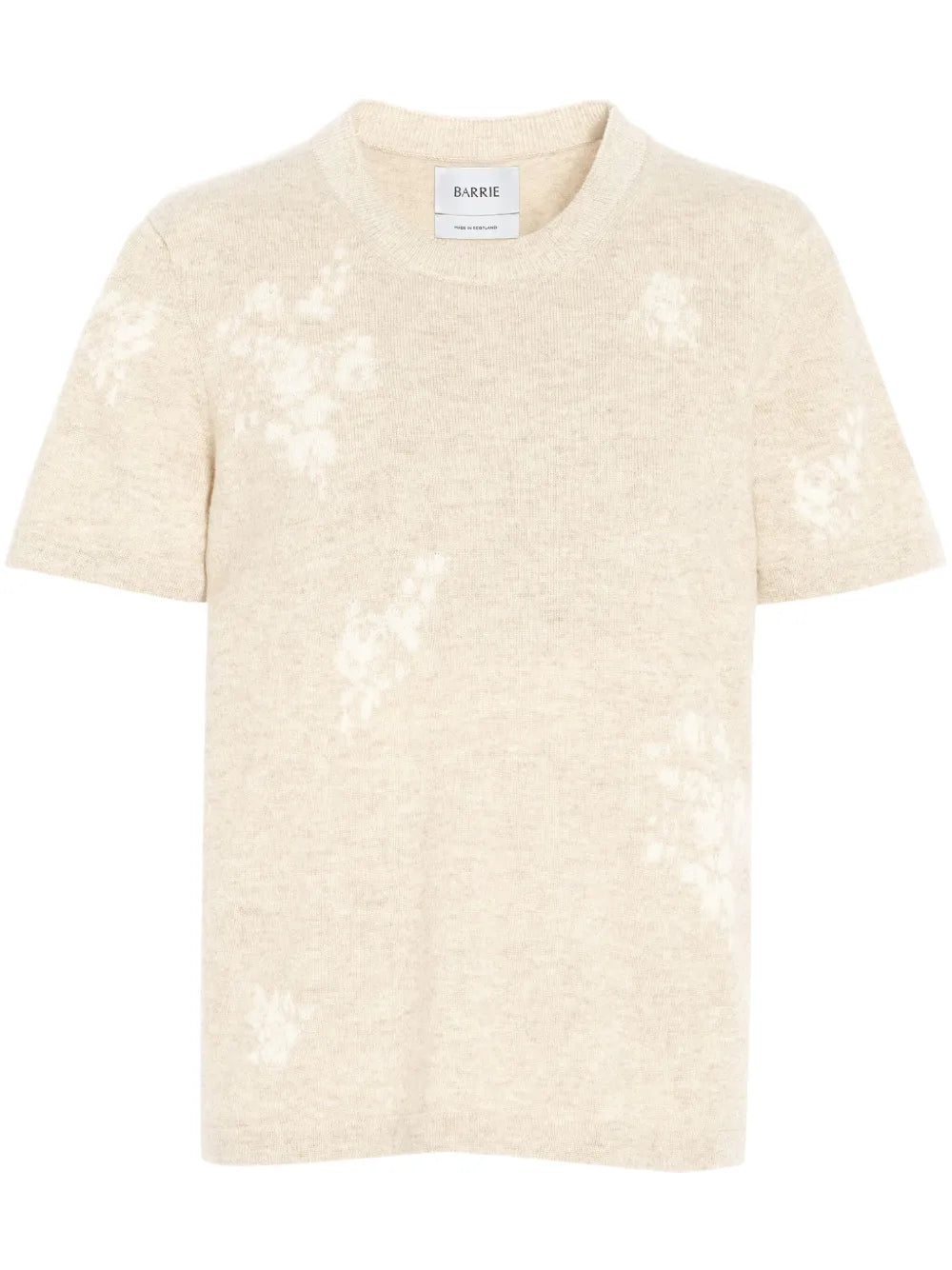 Floral Cashmere T-Shirt
