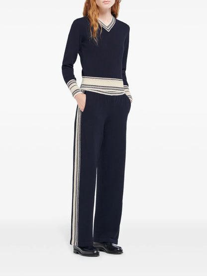 Stripe-Detail Trousers