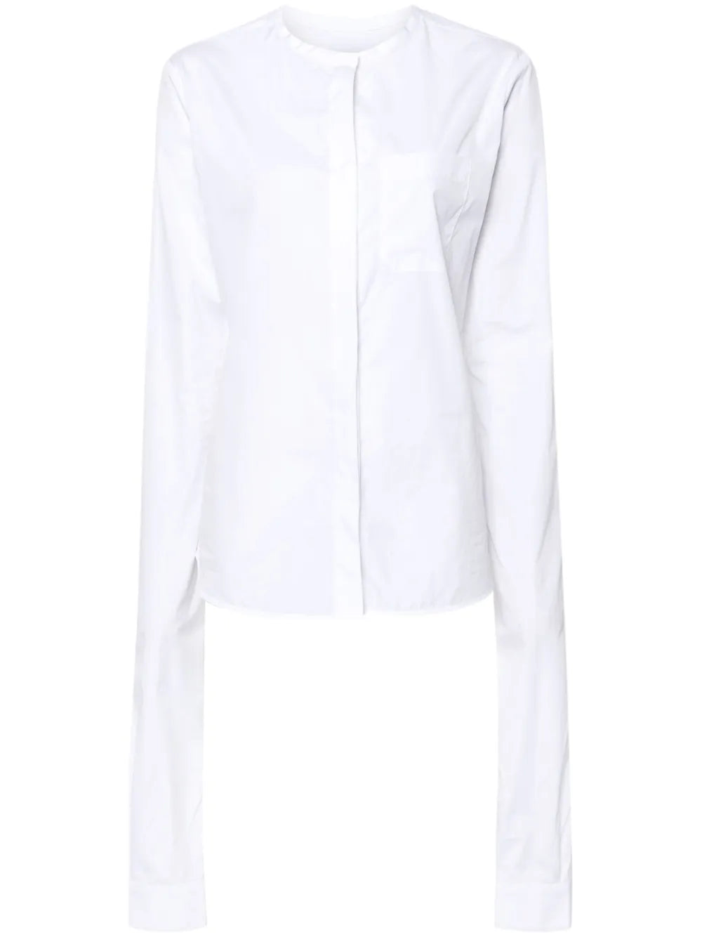 Knot-Sleeve Shirt