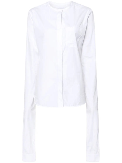 Knot-Sleeve Shirt