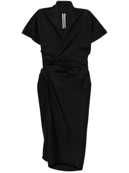 Wrap Midi Dress