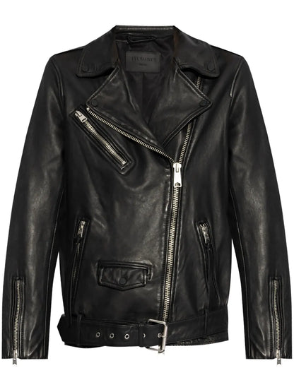 Billie Leather Biker Jacket