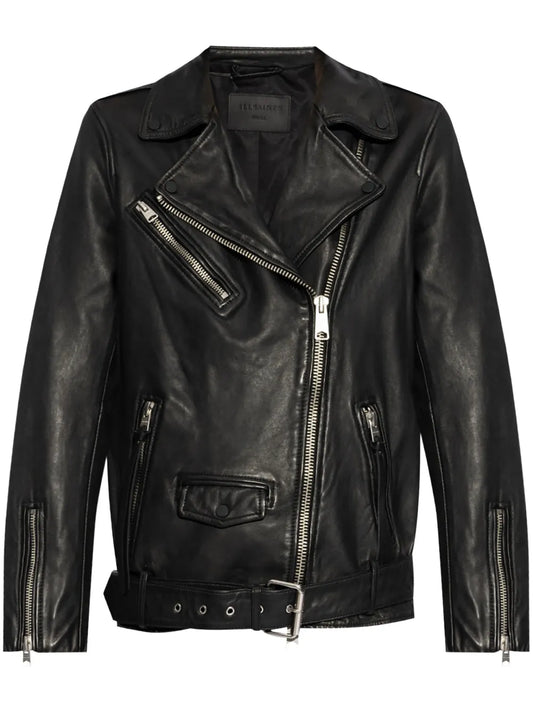Billie Leather Biker Jacket