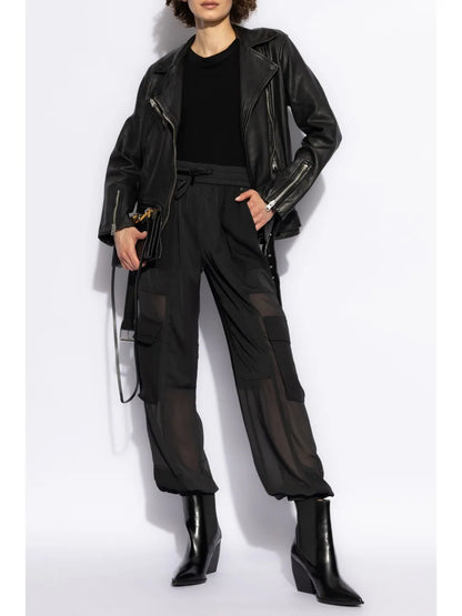 Billie Leather Biker Jacket