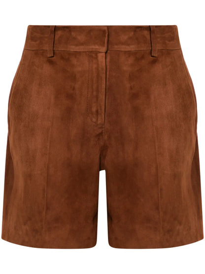 Suede Shorts