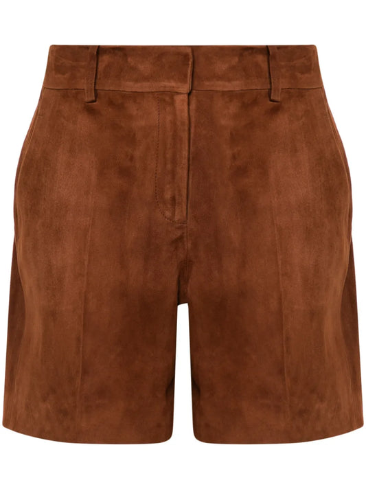 Suede Shorts