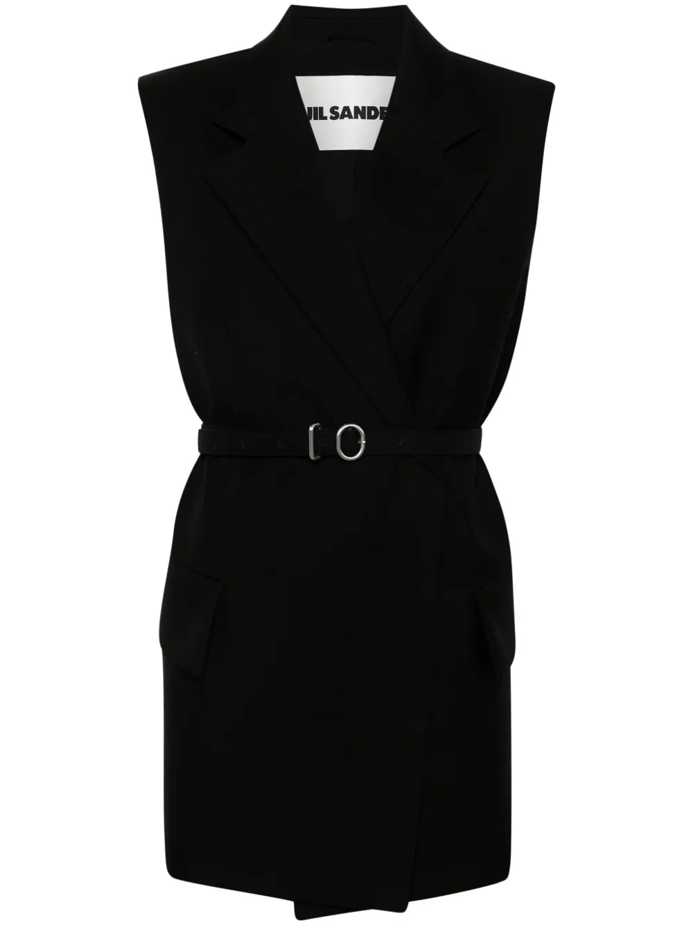 Wool Sleeveless Coat