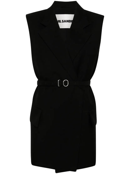 Wool Sleeveless Coat