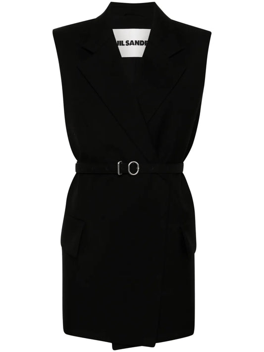 Wool Sleeveless Coat