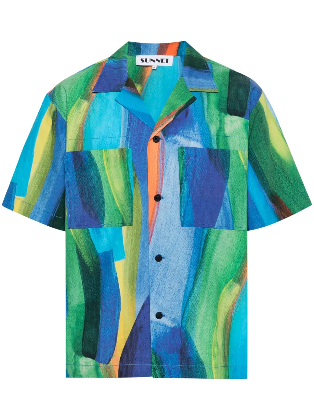 Abstract-Print Shirt