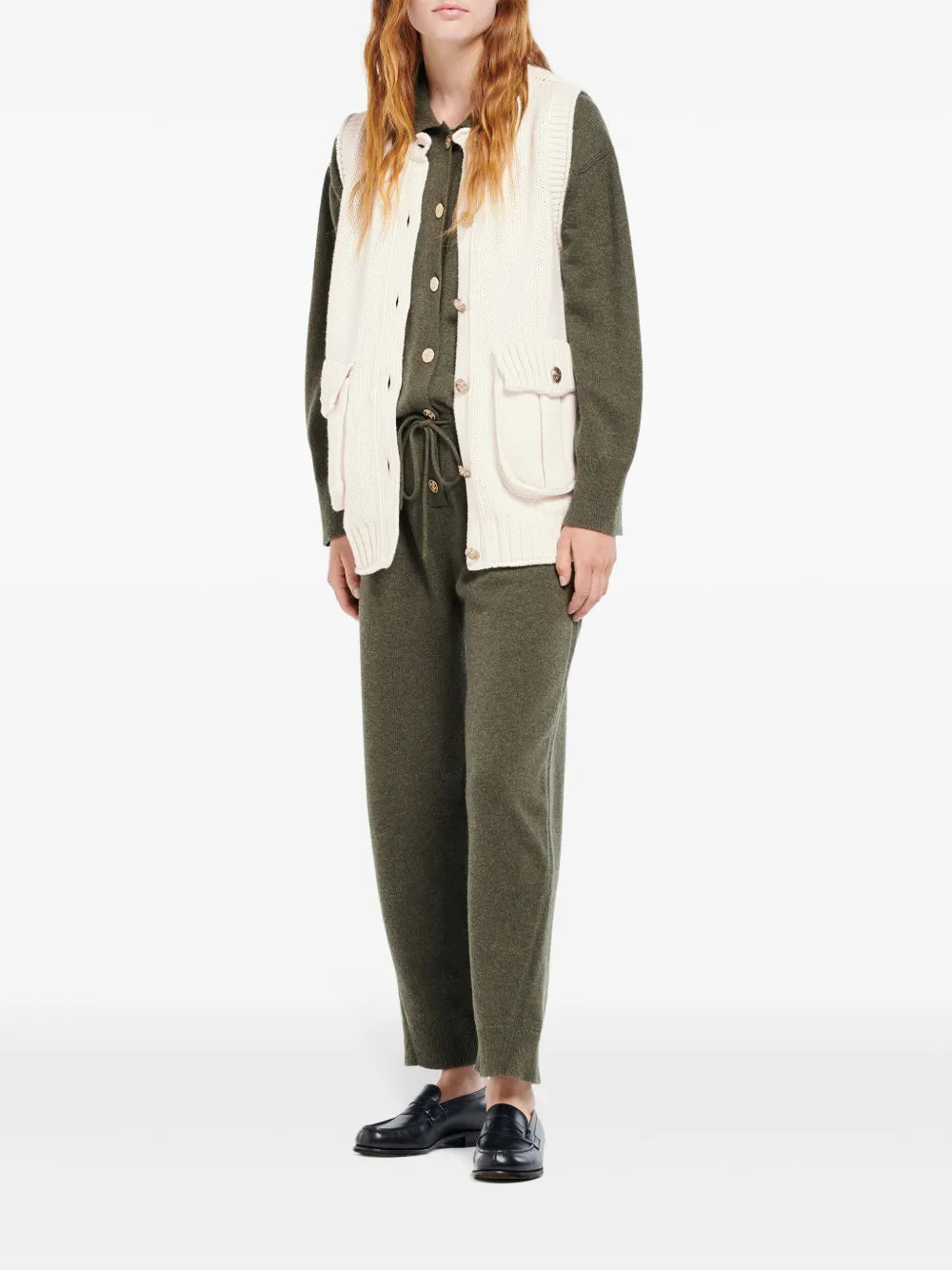 Chunky-Knit Vest