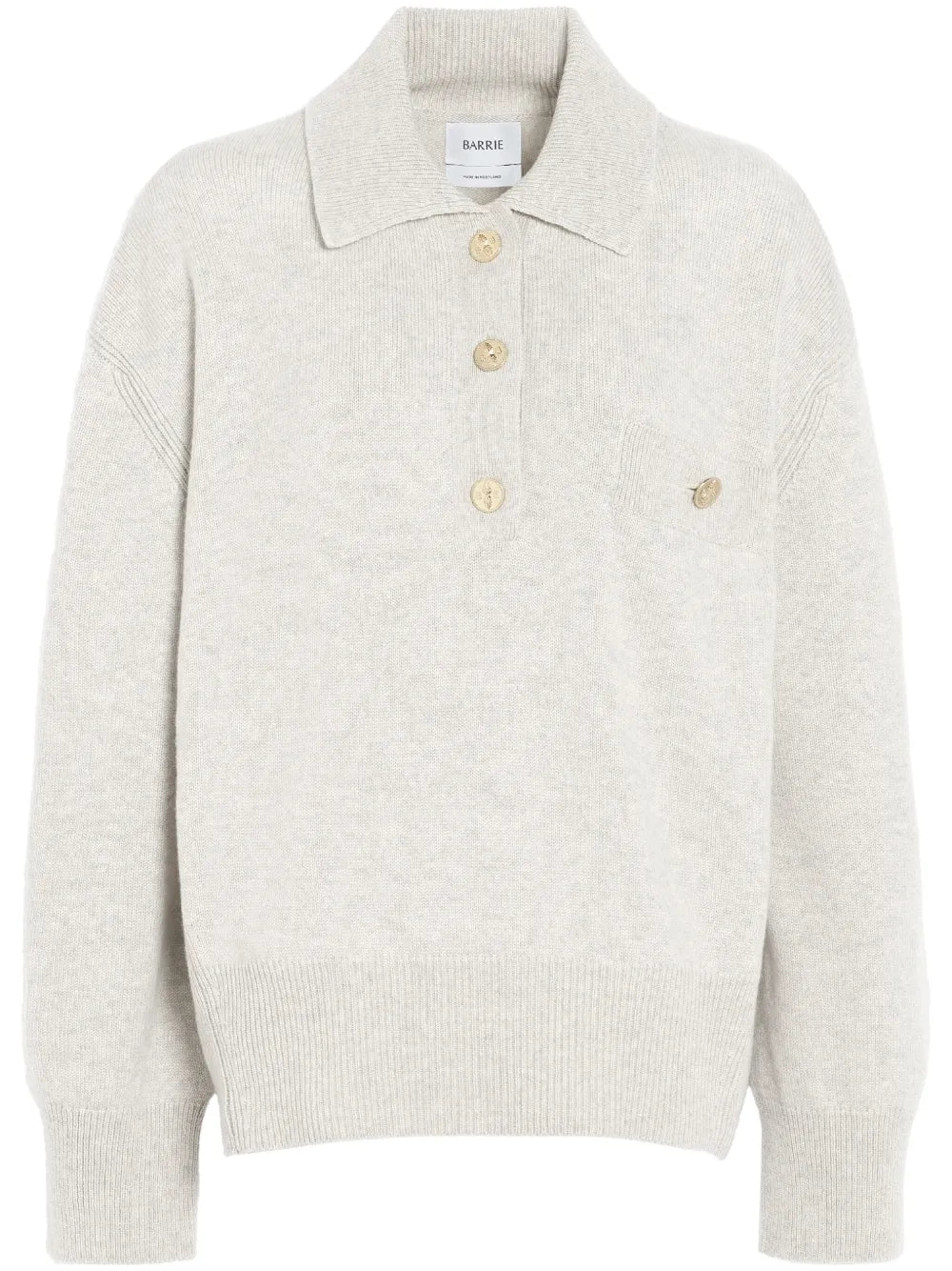 Cashmere Polo Sweater