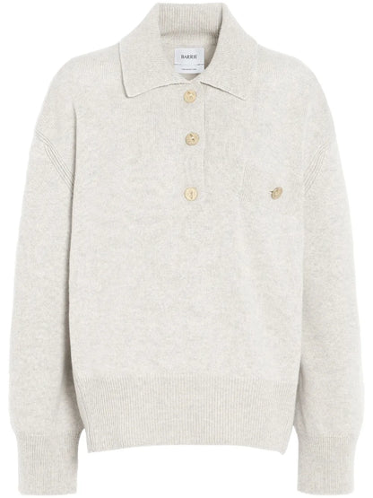 Cashmere Polo Sweater
