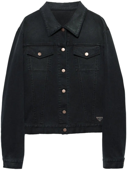 Denim Blouson Jacket