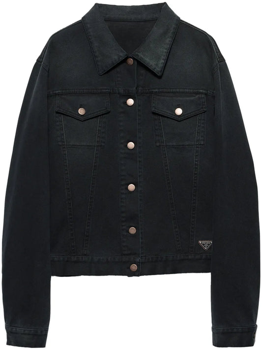 Denim Blouson Jacket