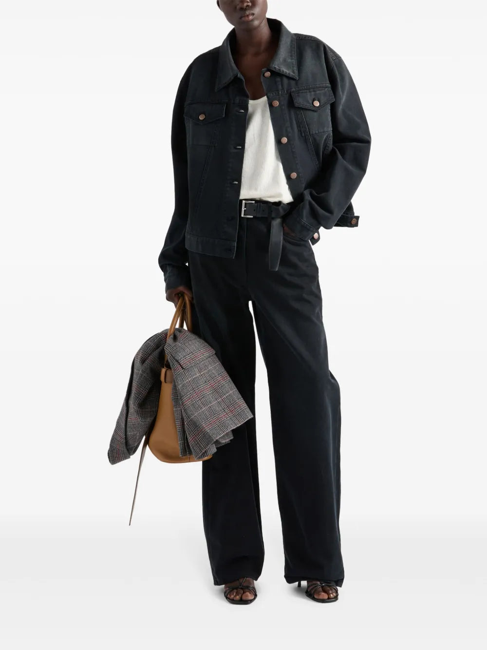 Denim Blouson Jacket