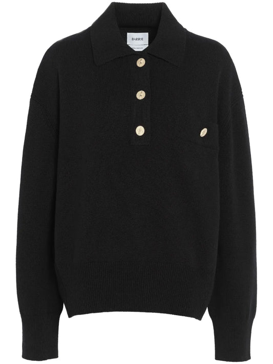 Cashmere Polo Sweater