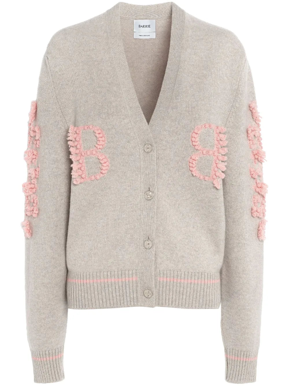 B-Logo Cashmere Cardigan
