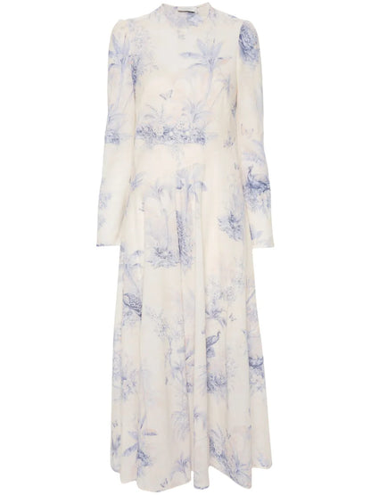 Waverly Asymmetric Maxi Dress