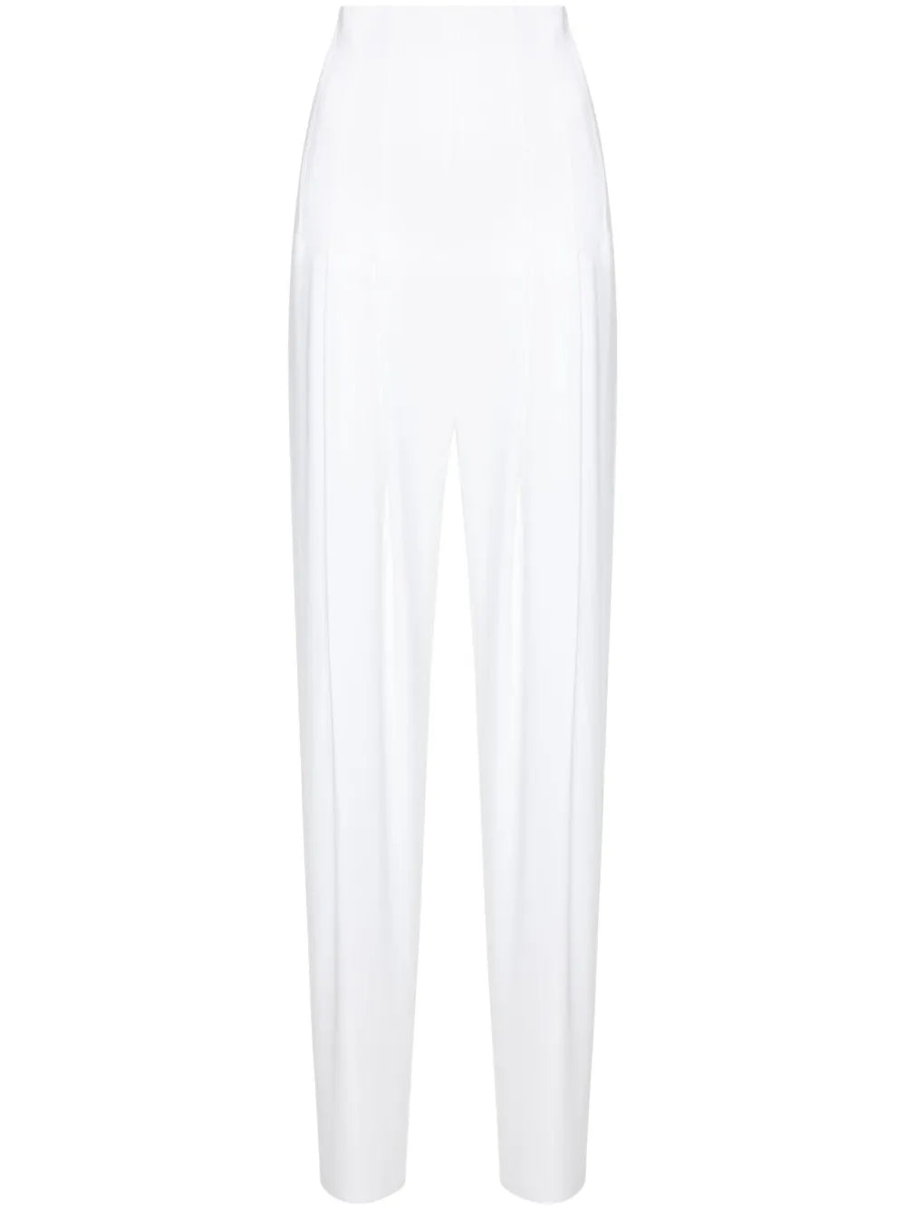Pleated High-Waisted Trousers