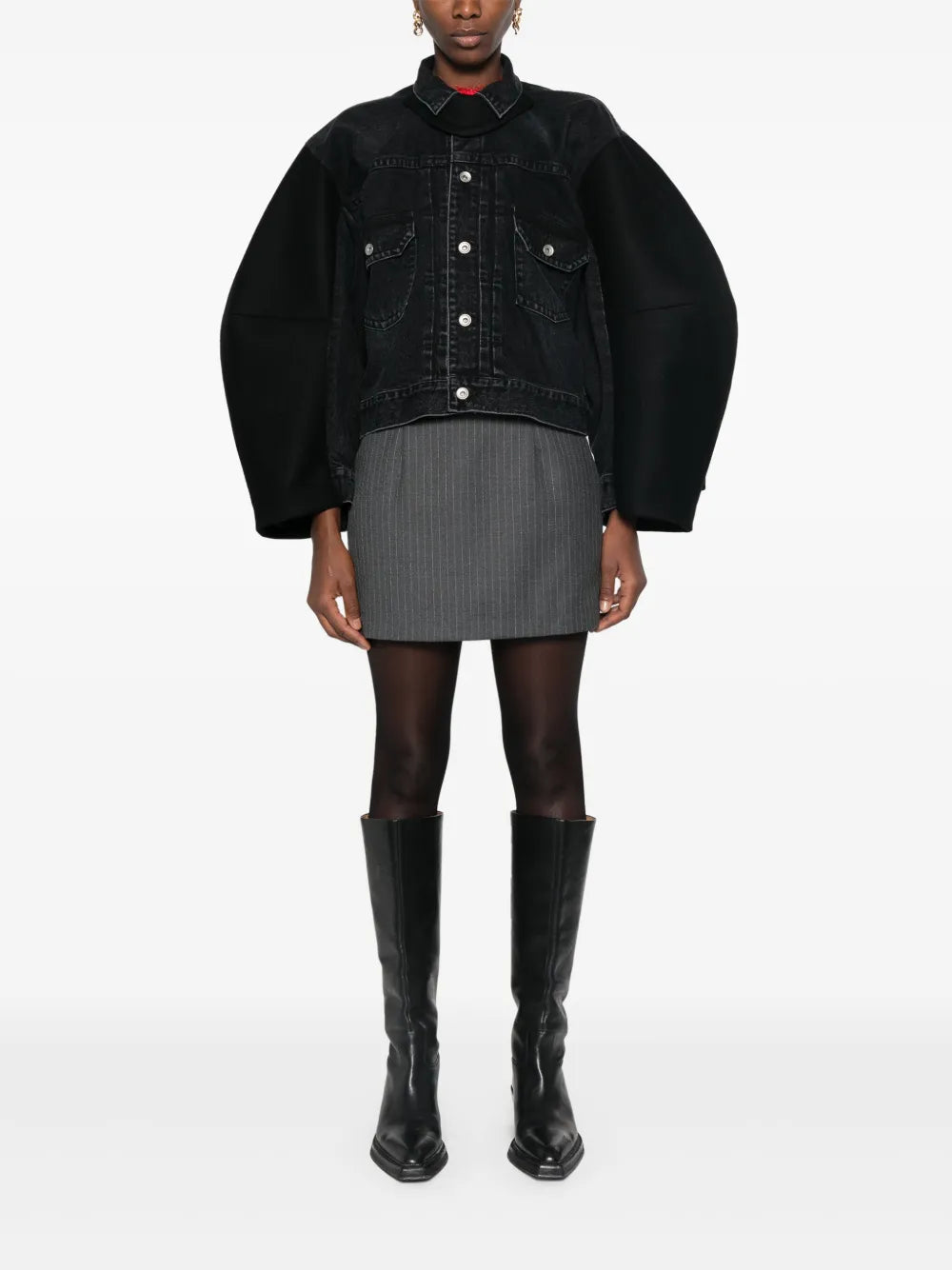 Panelled Denim Jacket