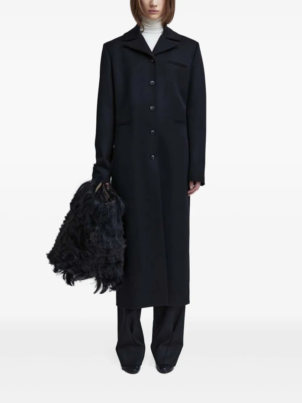 Neric Single-Breasted Coat