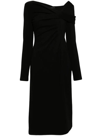 Asymmetric Midi Dress