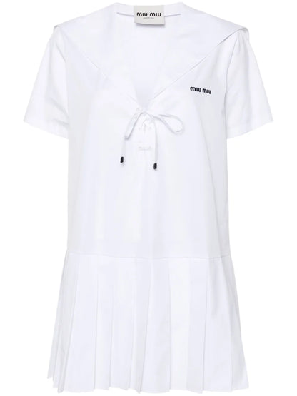 Poplin Mini Dress