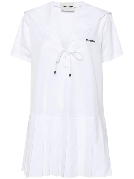 Poplin Mini Dress