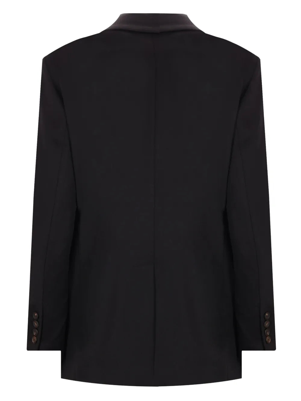 Double-Breasted Virgin Wool Blazer
