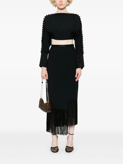 El Pareo Midi Skirt