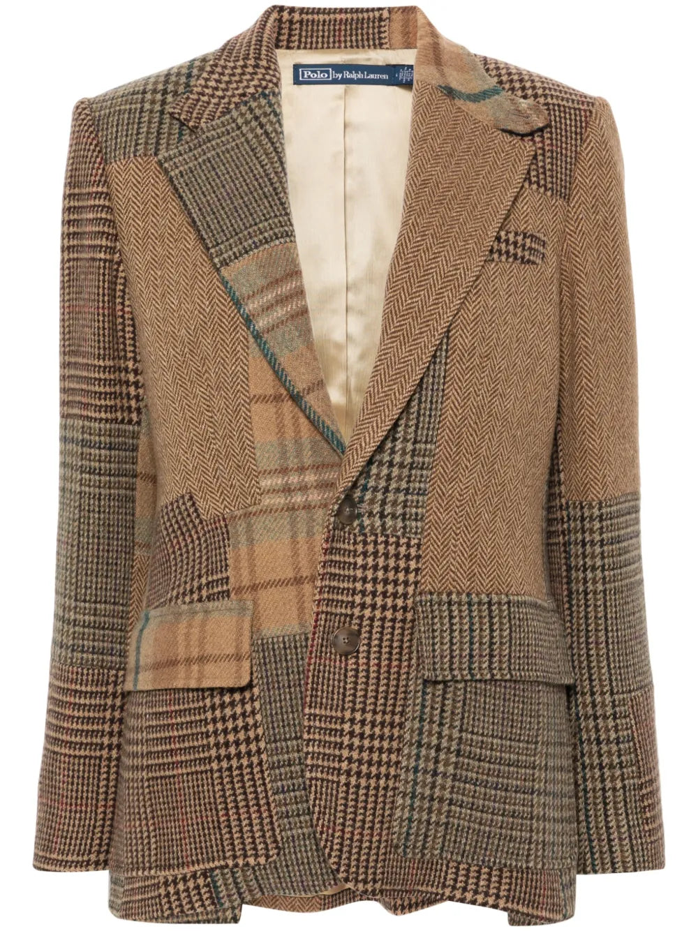 Patchwork-Design Blazer