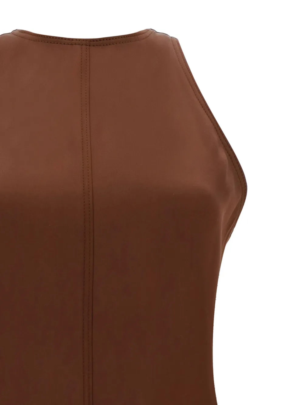 Cross-Back Mini Dress