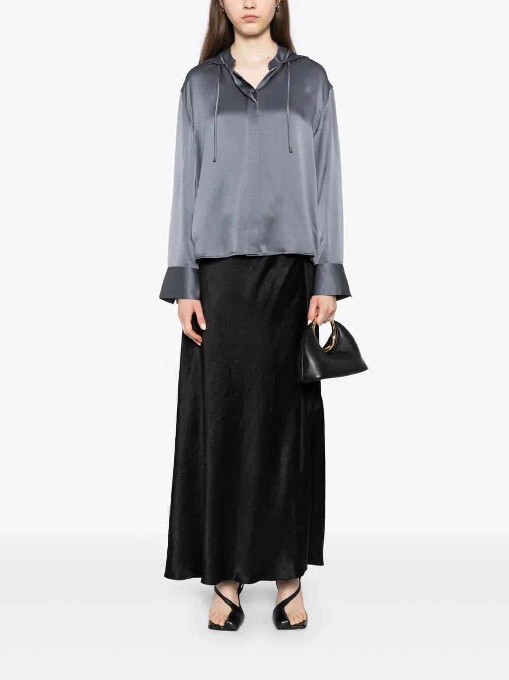 Satin Maxi Skirt