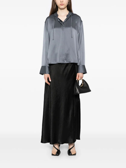 Satin Maxi Skirt
