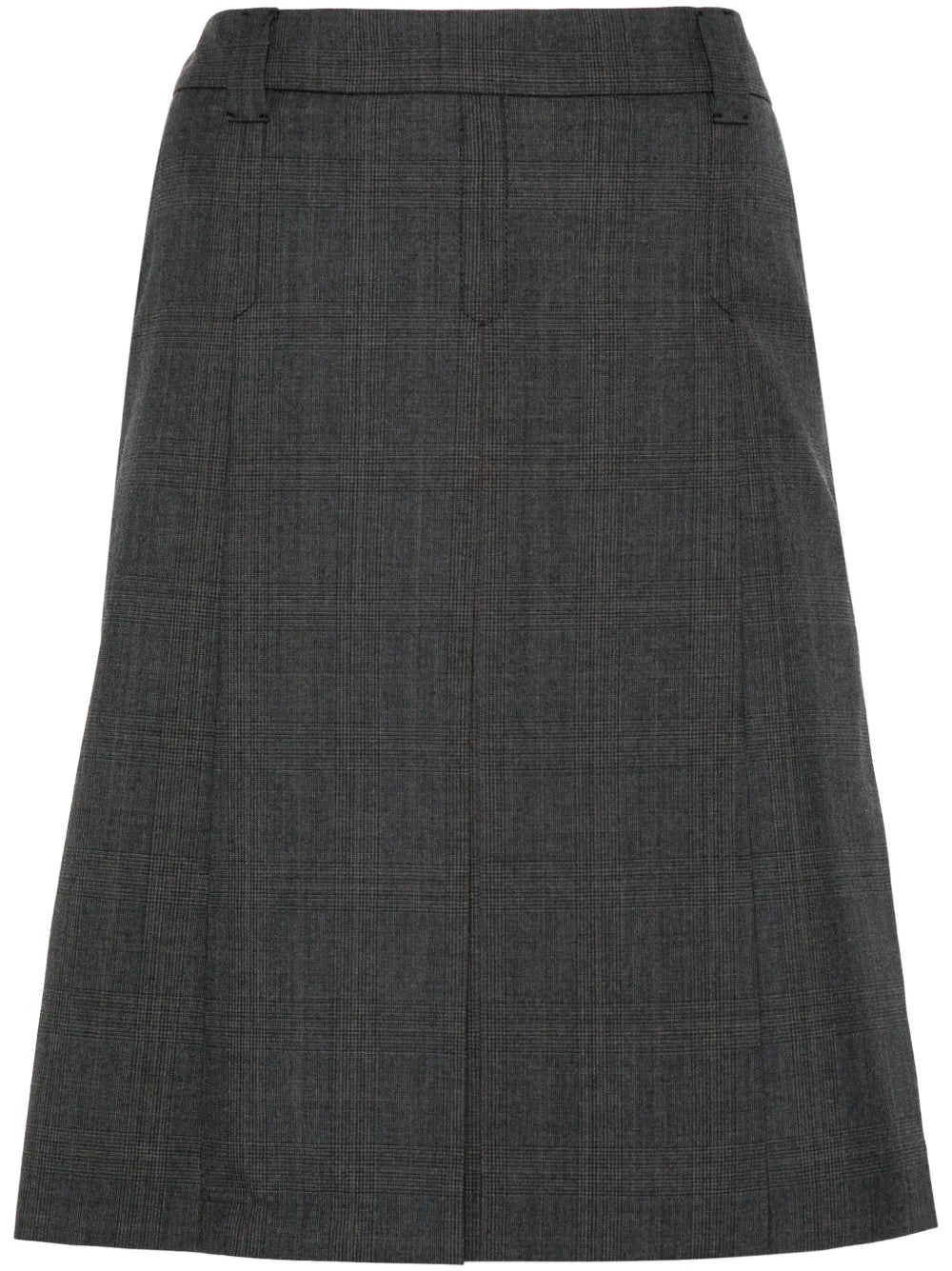 Prince Of Wales-Pattern Mini Skirt