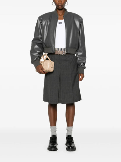 Prince Of Wales-Pattern Mini Skirt