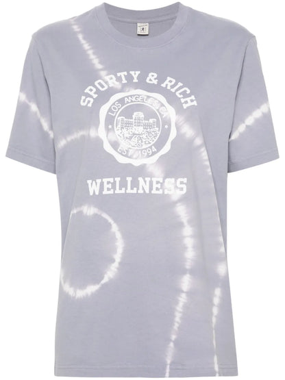 Logo-Print Tie-Dye T-Shirt