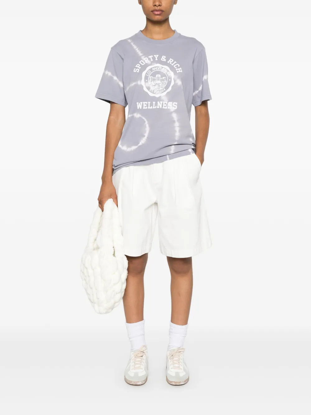 Logo-Print Tie-Dye T-Shirt