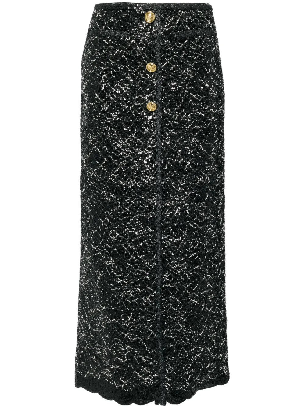 Sequin-Embellished Skirt