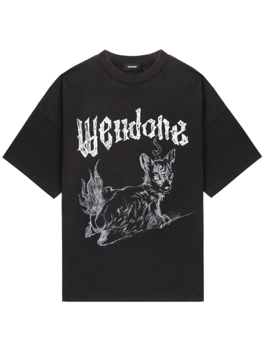Monster-Logo Cotton T-Shirt