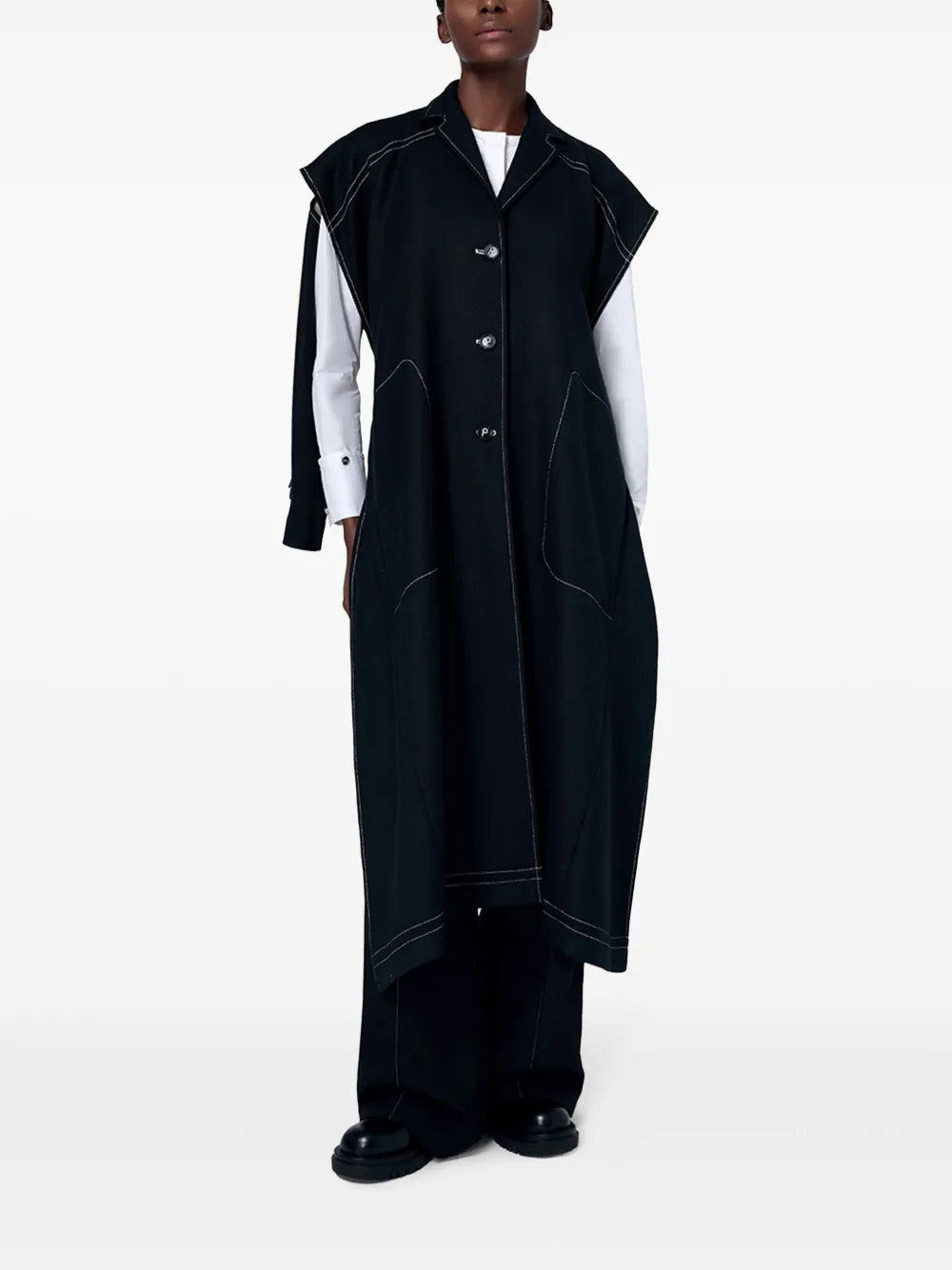 Single-Breasted Trench Coat