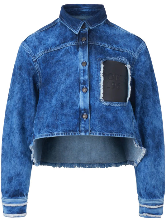 Logo-Appliqué Denim Shirt