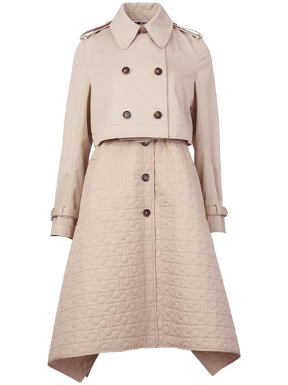 Cropped Trench Coat