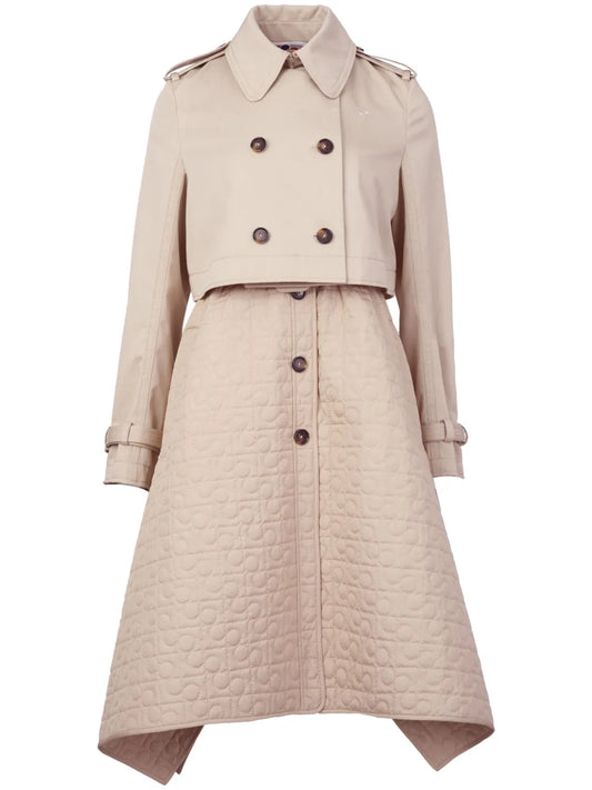 Cropped Trench Coat