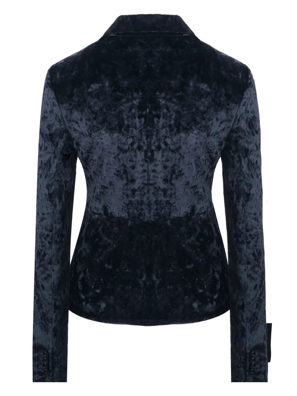 Ice Floral Velvet-Effect Blazer