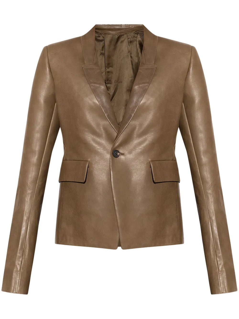 Leather Blazer