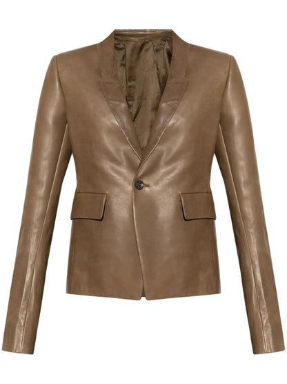 Leather Blazer